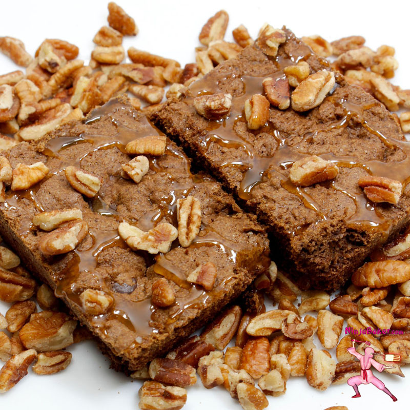 #glutenfree-#mocha-#chocolate-#caramel-#pecan-bars
