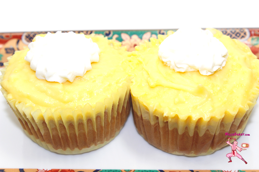 Japanese-Yuzu-Lemon-Custard-Cakes Japanese, Yuzu, Lemon, Custard, Cakes