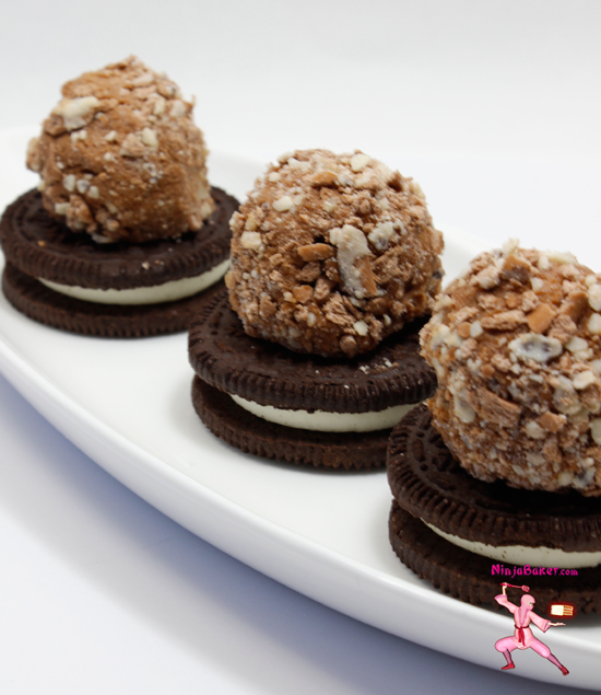 Pocky Cookies and Cream Chocolate Truffles #Pocky, #CookiesandCream, #Chocolate, #Truffles