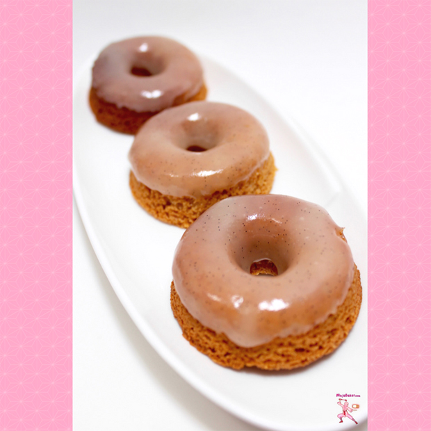 donuts made with honey vanilla bean glaze honey donuts glutenfree paleo easy recipe