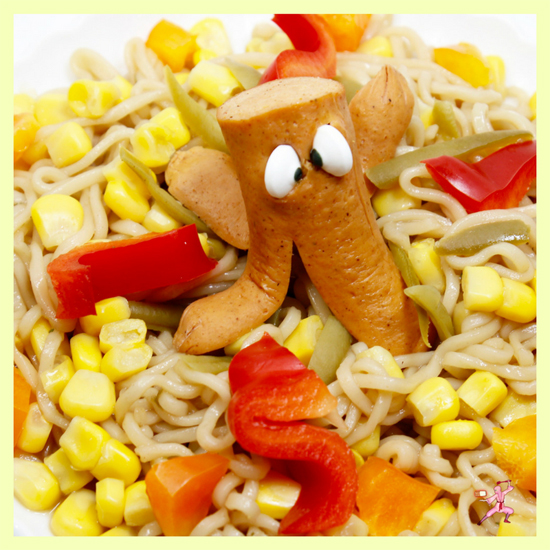 hot dogs easy Japanese food recipe octopus how to tofu octopus hot dogs Japanese food easy recipe